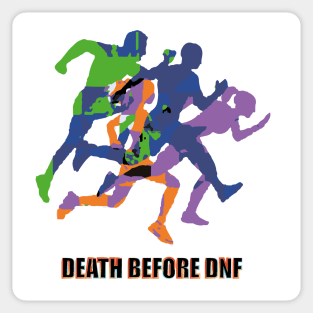 Fasbytes Running ‘Death before DNF’ Sticker